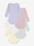 Pack of 5 long-sleeved bodysuits for baby's weekdays PETIT BATEAU multicoloured - vertbaudet enfant 
