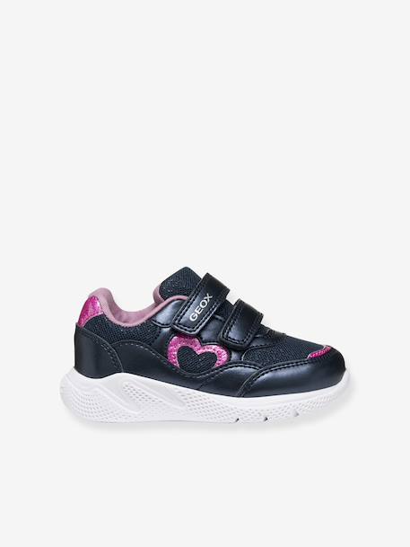 Low-cut Sprintye Girl GEOX trainers for babies navy blue - vertbaudet enfant 