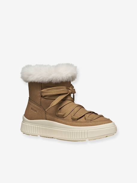 Ankle boots J56M3D- J LAQUINNY GIRL GEOX brown - vertbaudet enfant 