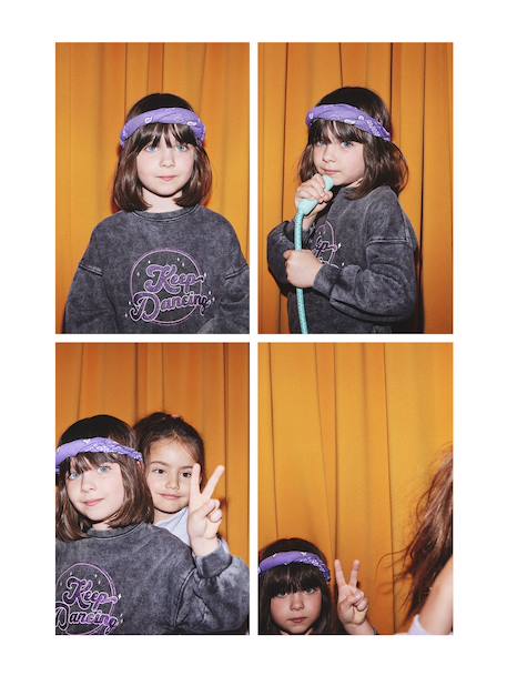 Sportswear Sweatshirt with Glittery Detail, for Girls anthracite - vertbaudet enfant 