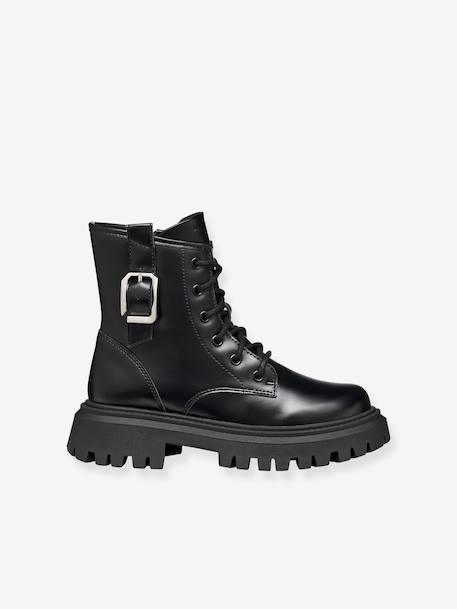 Ankle boots J56M6C-J MAQUINNENS GIRL GEOX black - vertbaudet enfant 