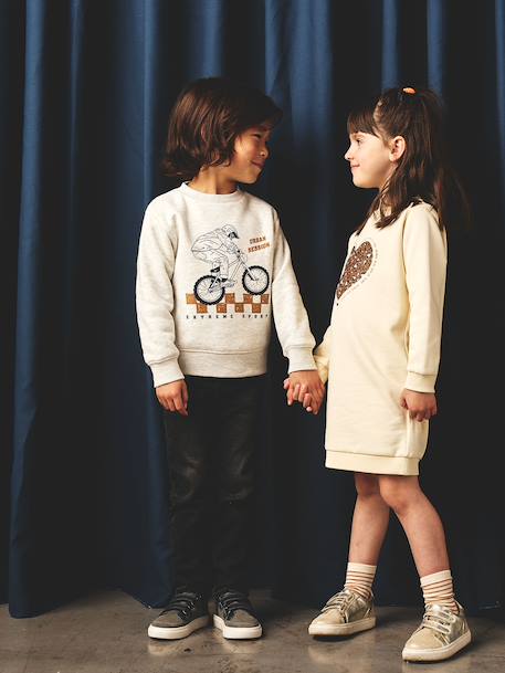 Lot 2 jeans garçon slim denim gris+double stone+stone - vertbaudet enfant 