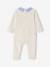 Pack of 2 Velour Sleepsuits for Newborns, ENVIE DE FRAISE ecru - vertbaudet enfant 