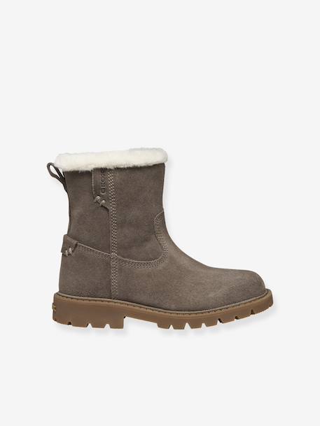 Shaylax Ankle Boots for Girls, GEOX taupe - vertbaudet enfant 