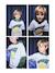Sports Sweatshirt with Double Sleeves, Ball in Relief, for Boys fir green+marl white - vertbaudet enfant 