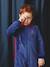 Superhero sleepsuit pyjamas: detachable cape + mask royal blue - vertbaudet enfant 