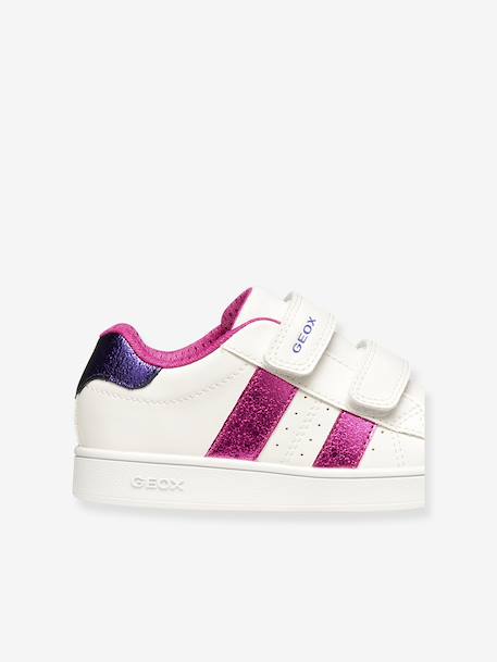 Girls' Eclyper Junior GEOX low-cut trainers fuchsia - vertbaudet enfant 