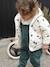 Corduroy Dungarees with Ruffles for Babies green+PURPLE DARK SOLID - vertbaudet enfant 