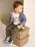 Hooded Denim Shirt for Babies stone - vertbaudet enfant 