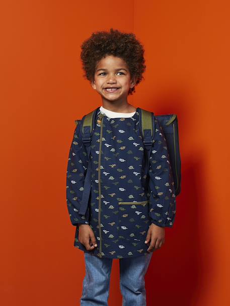 Dinosaur smock for boys indigo - vertbaudet enfant 