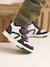 High-top trainers with hook and loop fastener for babies set blue - vertbaudet enfant 