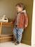 Baby jeans with a checks print stone - vertbaudet enfant 