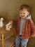 Corduroy Shirt for Babies tomato red - vertbaudet enfant 