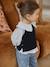 Pull bébé sans manches écru+marine+rose poudré - vertbaudet enfant 