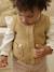 Buttoned sleeveless baby cardigan ochre - vertbaudet enfant 
