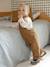 Velvet dungaree set + T-shirt for babies caramel - vertbaudet enfant 