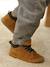 Soft Leather Lace-Up Boots, Designed for First Steps blue+camel+khaki+navy blue+set blue - vertbaudet enfant 