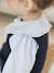 Striped seersucker blouse for babies striped blue - vertbaudet enfant 