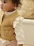 Buttoned sleeveless baby cardigan ochre - vertbaudet enfant 