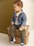 Hooded Denim Shirt for Babies stone - vertbaudet enfant 