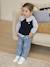 Blouse rayée bébé en seersucker rayé bleu - vertbaudet enfant 