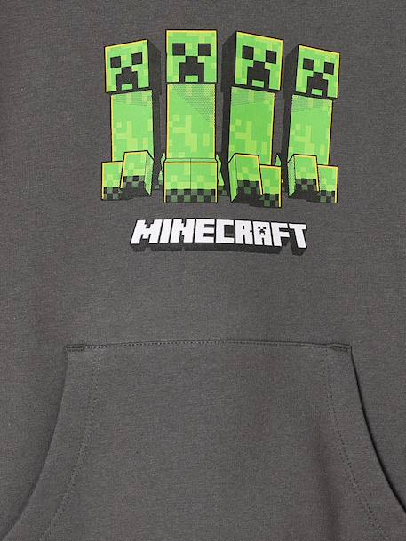 Minecraft Creeper sweatshirt anthracite - vertbaudet enfant 
