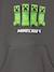 Minecraft Creeper sweatshirt anthracite - vertbaudet enfant 