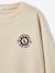 University Sweatshirt with Letters on the Back ecru - vertbaudet enfant 