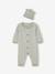 Ensemble naissance combinaison + bonnet vert d'eau - vertbaudet enfant 