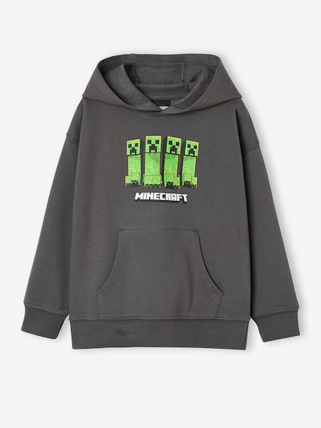Minecraft Creeper sweatshirt anthracite - vertbaudet enfant 