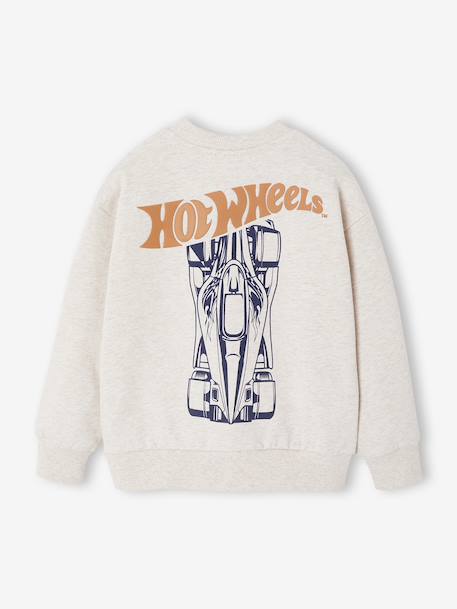 Mattel® HOT WHEELS boy's sweatshirt marl beige - vertbaudet enfant 