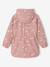 Ciré fille à capuche motifs magiques bleu ciel+blush+rose+rose pâle+sauge imprimé - vertbaudet enfant 
