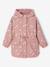 Ciré fille à capuche motifs magiques bleu ciel+blush+rose+rose pâle+sauge imprimé - vertbaudet enfant 