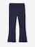 Printed Sweatshirt & Flared Leggings Set for Girls dusky pink+navy blue - vertbaudet enfant 