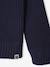 High Neck Long-Sleeved Cardigan for Boys green+navy blue - vertbaudet enfant 