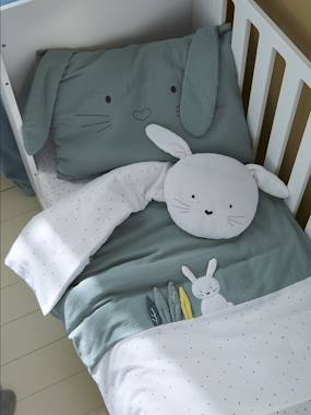 -Housse de couette bébé MENTHE A L'EAU