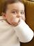 Sherpa Jumper with Front Button Fastening for Newborns ecru - vertbaudet enfant 