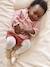Gingham Flannel Blouse with Frilled Collar for Newborns ecru - vertbaudet enfant 