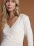 Pack of 2 Tops, Maternity & Nursing Special, Fiona by ENVIE DE FRAISE black+ecru - vertbaudet enfant 