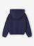 Sweat court zippé fille marine+rose - vertbaudet enfant 