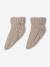 3-Piece Knitted Set: Jumper + Trousers + Socks for Newborns marl beige - vertbaudet enfant 