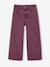 Wide-leg trousers in girls' colours green+grey green+peony pink+plum+rose - vertbaudet enfant 