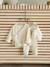 Ensemble bébé 4 pièces en tricot gilet + pantalon + chaussons + body coffret cadeau naissance écru - vertbaudet enfant 