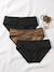 Pack of 3 ENVIE DE FRAISE maternity briefs black - vertbaudet enfant 