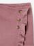 Jupe-short fille en velours effet portefeuille bleu canard+rouge+vert anglais+vieux rose - vertbaudet enfant 
