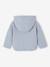 Striped Hooded Top for Baby Boys crystal blue+sandy beige+tomato red - vertbaudet enfant 