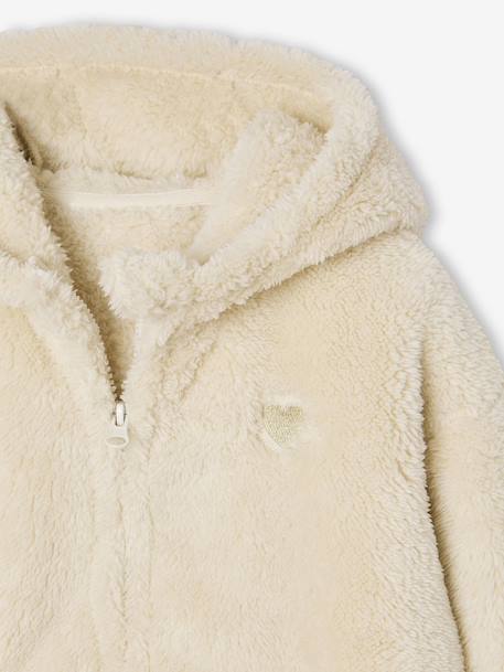 Cosy Bed Cardigan for Girls ecru - vertbaudet enfant 