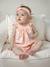 Printed Sleeveless Top + Shorts + Headband Ensemble for Baby Girls pale pink - vertbaudet enfant 