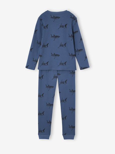 Pack of 2 Shark Pyjamas for Boys navy blue - vertbaudet enfant 