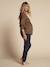 Pack de 2 leggings grossesse Seamless kaki+noir+taupe - vertbaudet enfant 